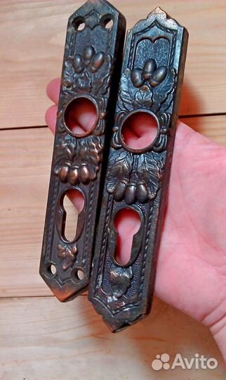 Ручки дверные с дубовым листом СССР