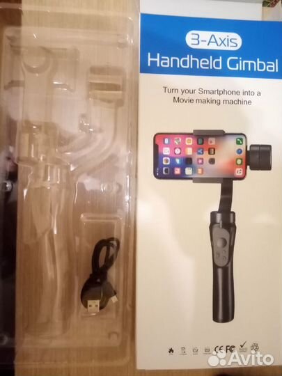 Стабилизатор новый для смартфона 3-Axis h4