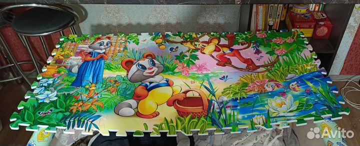 Детский коврик пазл