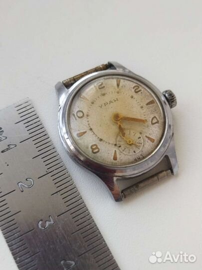 Редкие часы Уран СССР ччз