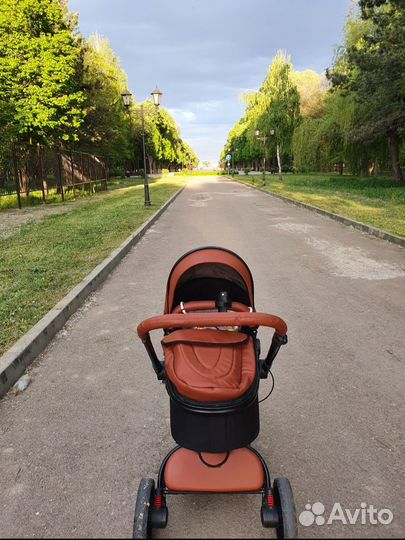 Коляска Aulon plus Max 2 в 1 (карамель)