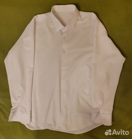 Рубашка белая Bawer Ворот44-45 XXL Турция