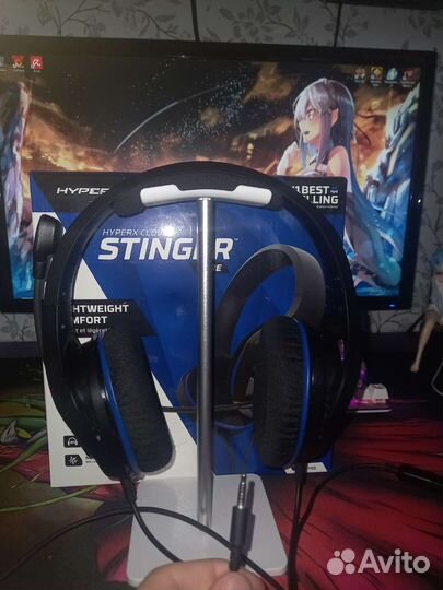 Гарнитура с микрофоном hyperx stinger ps4/ps5