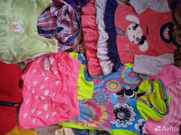 Детские вещи пакетом на девочку 3-4 года