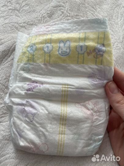 Подгузники для новорожденных merries