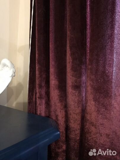 Шторы из бархата