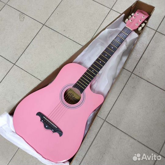 Гитара новая акустика разные цвета