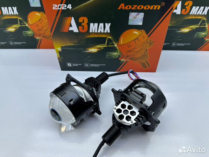 NEW 2024 Biled Aozoom A3 MAX Светодиодные линзы
