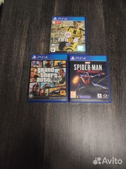 Игры для приставок ps4