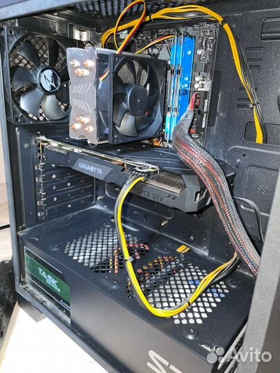 Игровой пк с монитором