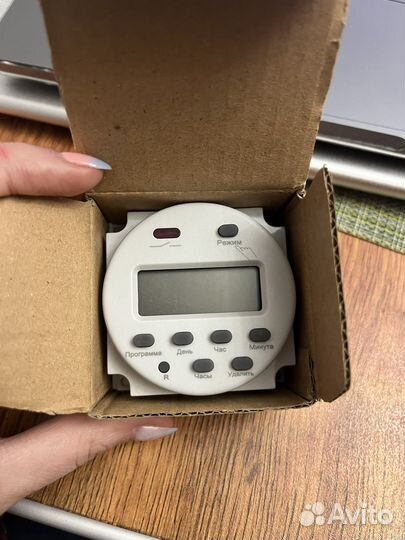 Цифровой таймер 7 days timer switch