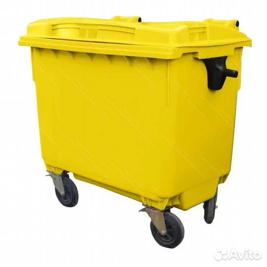 Мусорный пластиковый бак 660л GC-5478