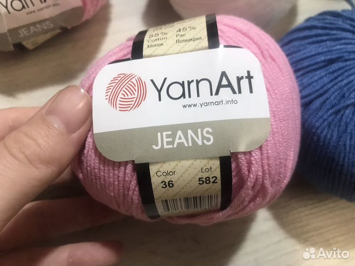 Пряжа YarnArt jeans