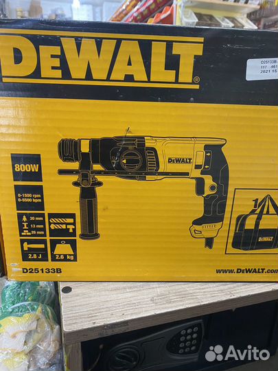 Перфоратор dewalt D25133 K