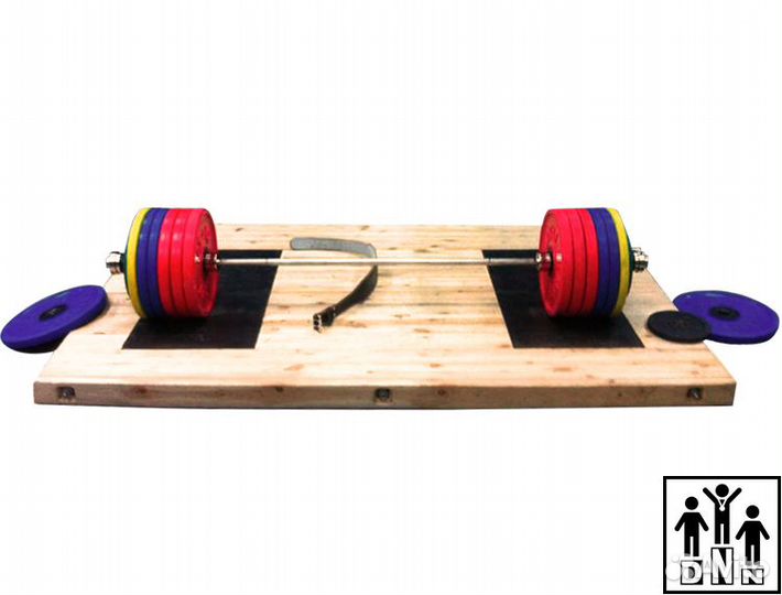 Помост для становой тяги 2.5х1.3х0.06м