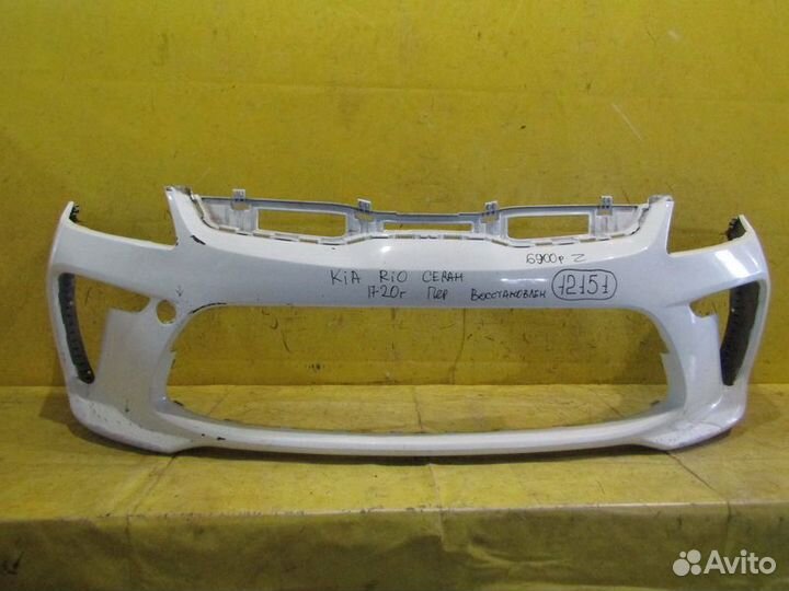 Бампер передний Kia Rio (IV) 17-20г 12151