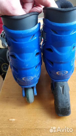 Роликовые коньки детские раздвижные