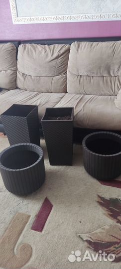 Кашпо напольное для цветов, цветочные горшки больш