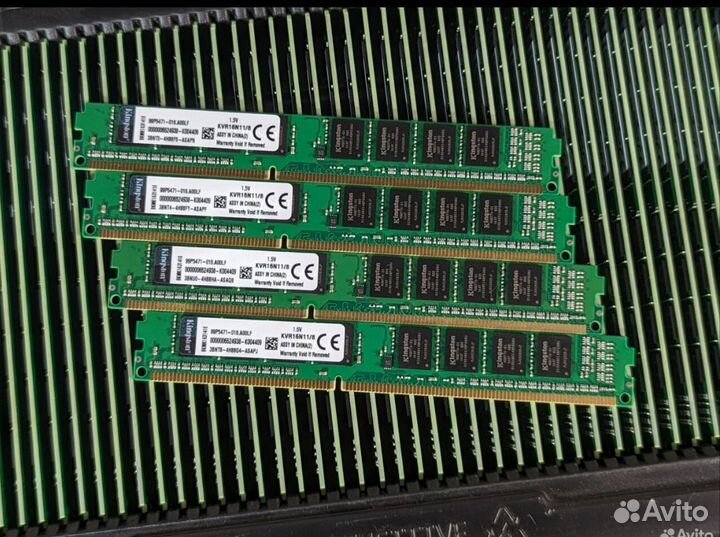 Samsung, Kingston, DDR3(список)