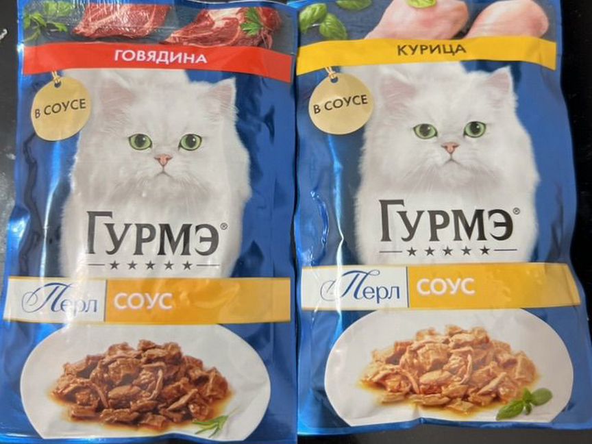 Влажный корм для кошек Гурмэ