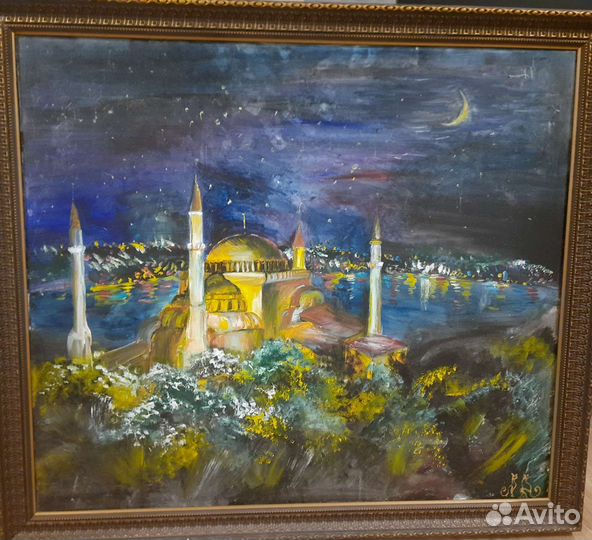 Картина маслом на холсте