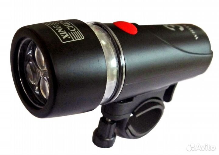 Фара передняя XC-735A водостойкая, 3 диода