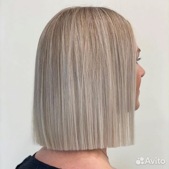 Парикмахерские услуги окрашивание в блонд