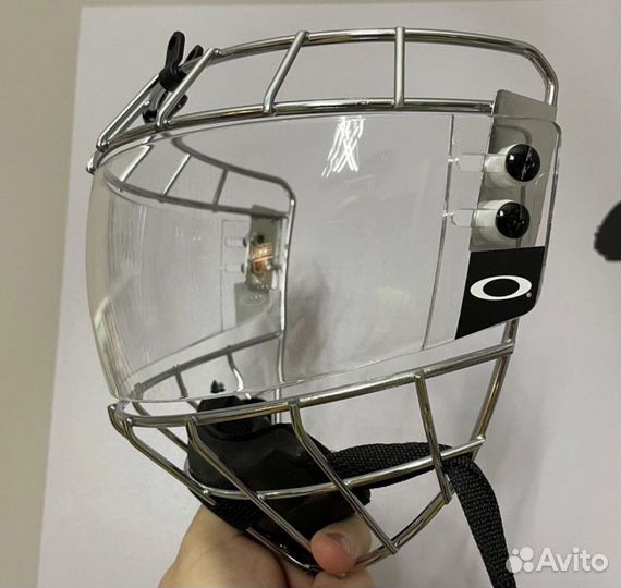 Хоккейная комбо визор, маска с визором для шлема