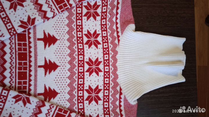 Свитер зимний