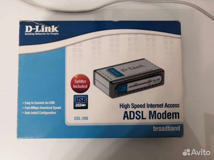 Роутер D Link DSL 200