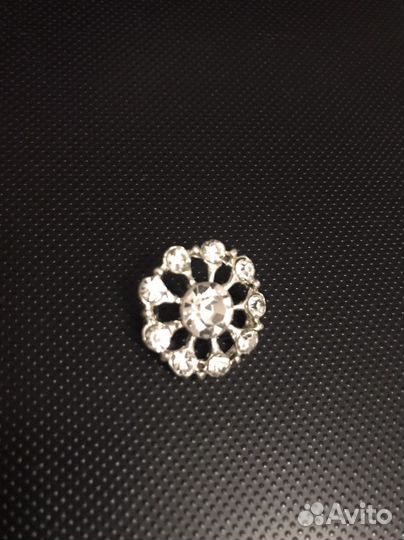 Пуговицы со стразами