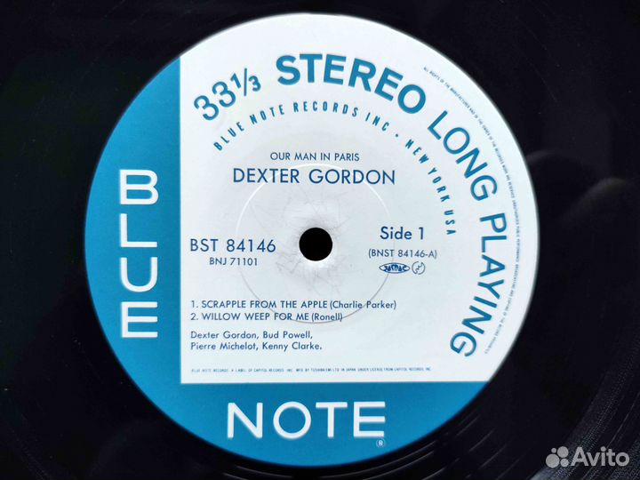 Dexter Gordon – Our Man In Paris – Japan 1986 OBI
