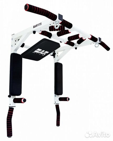 Турник 3в1 Premium 2.0 Бело-Черный