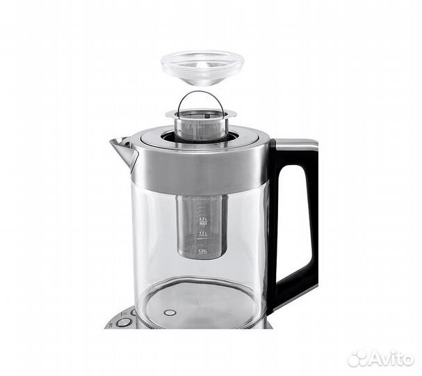 Чайник Kitfort KT-622 серебристый