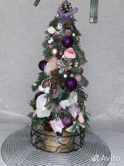 Елка ручной работы