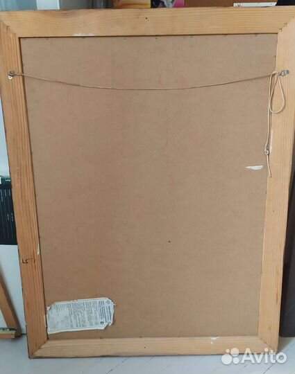 Картина с девушкой