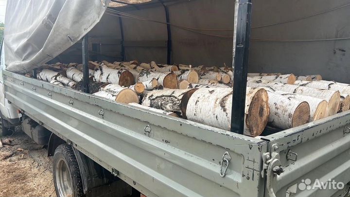 Дрова чурбаками