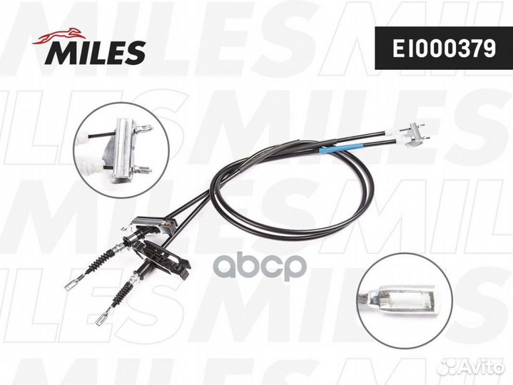 Трос стояночного тормоза ford focus 03-04 ei000