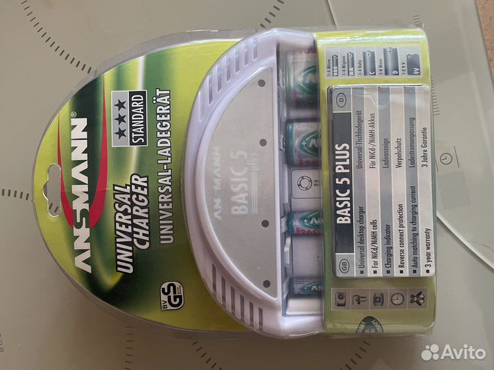 Ansmann Basic 5 plus зарядное устройство