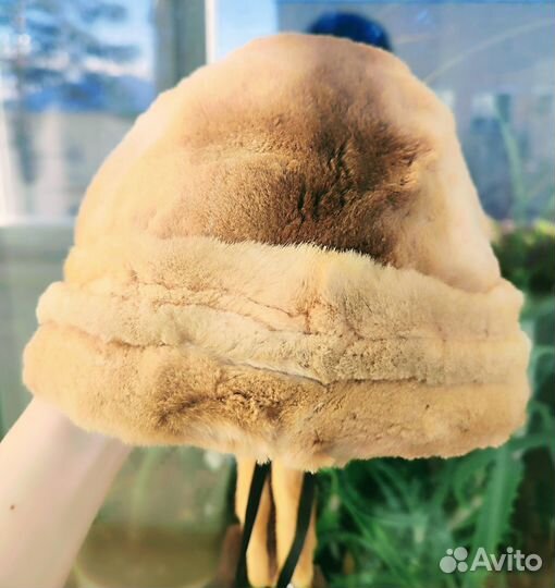 Шапка норковая модной модели