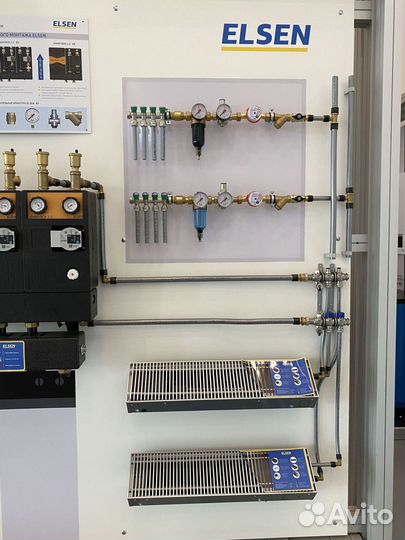 Внутрипольный конвектор