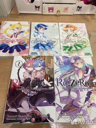 Книги аниме