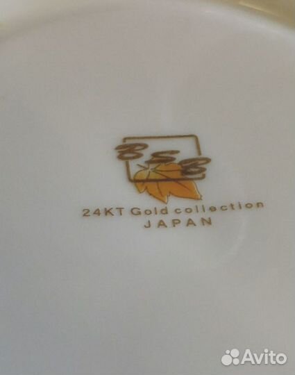 Чашка с блюдцем. Япония.Фарфор
