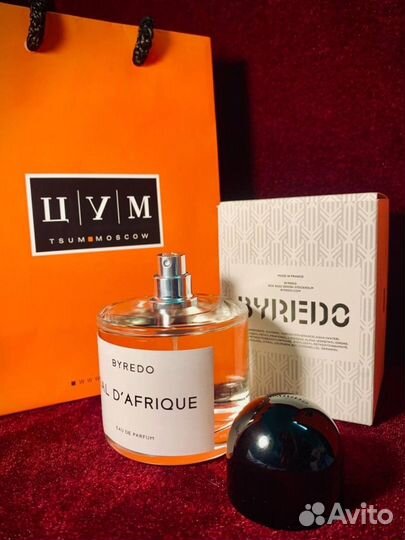 Духи женские buredo bal d afrique 100мл