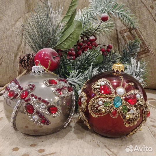 Елочные игрушки komozja, mostowski, Атлас Арт