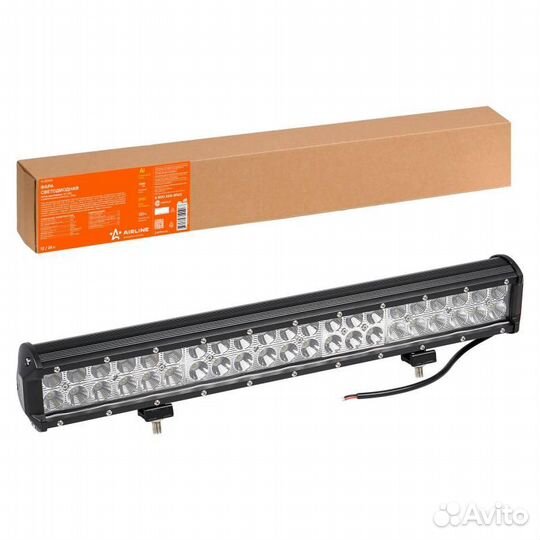 Aled051 Фара светодиодная (балка) двухрядная, 42 LED комбинир. свет, 126w (505х78х65) 12/24v (aled05