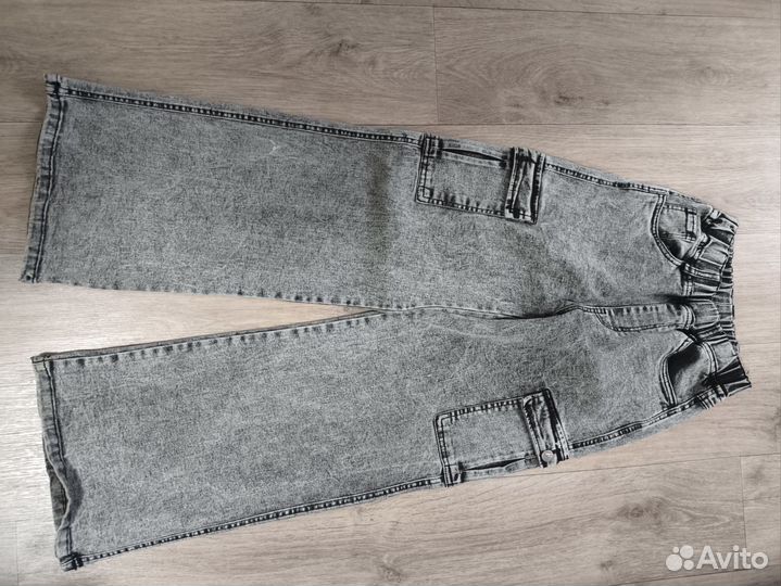 Джинсы клеш