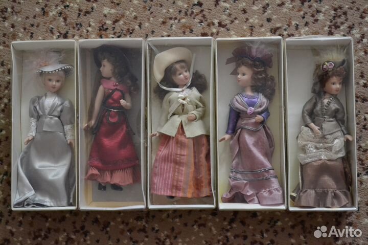 Фарфоровые куклы Дамы эпохи