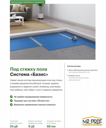 Профессиональная звукоизоляция