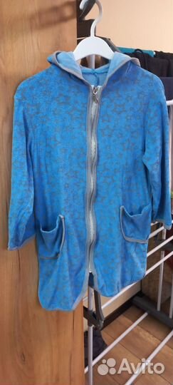 Банный халат хб детский